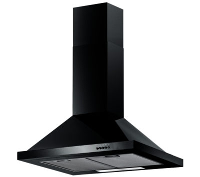 Baumatic F70.2BL Chimney Cooker Hood - Black